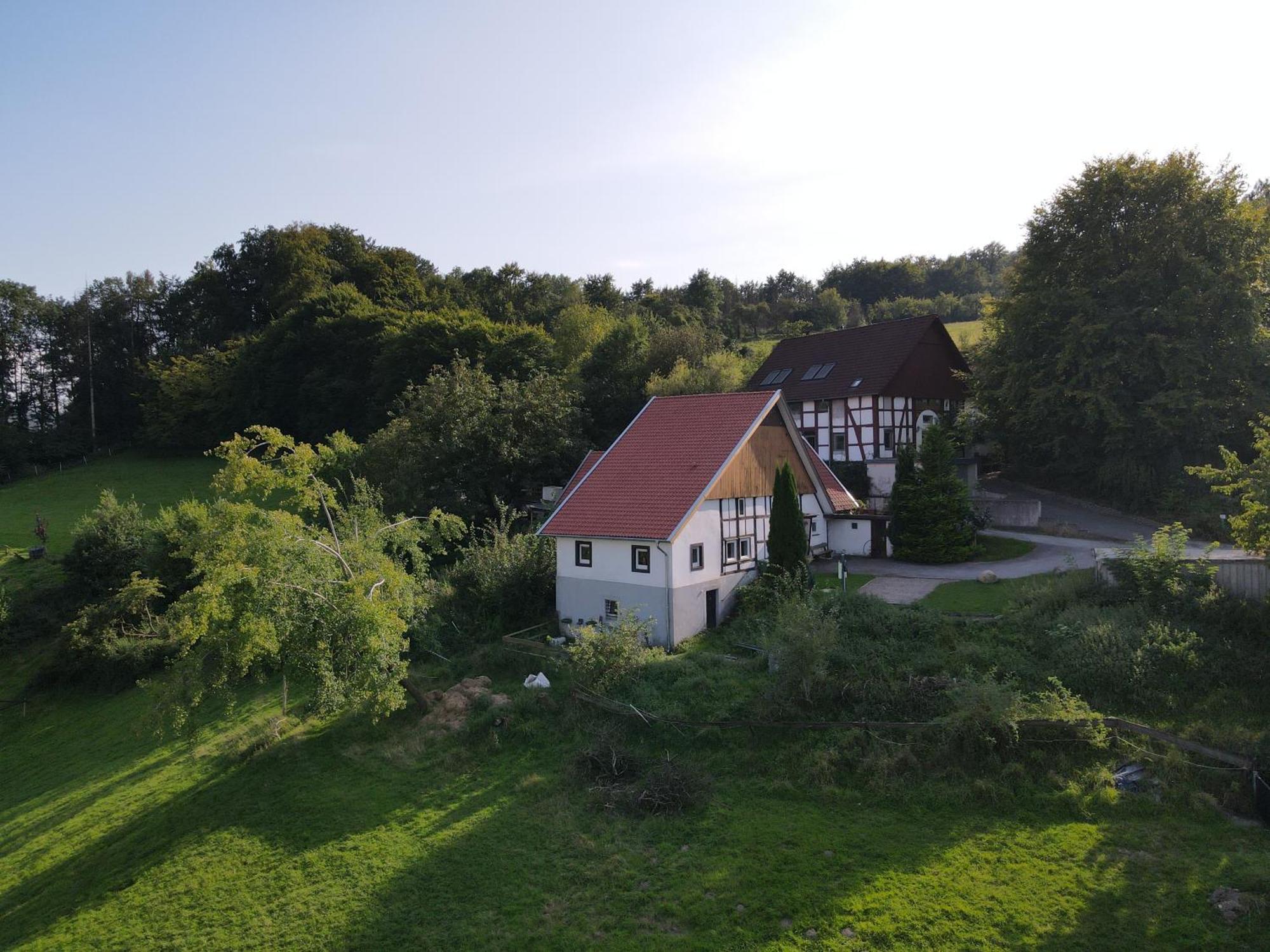 Altes Bauernhaus In Der Natur 代特莫尔德 外观 照片